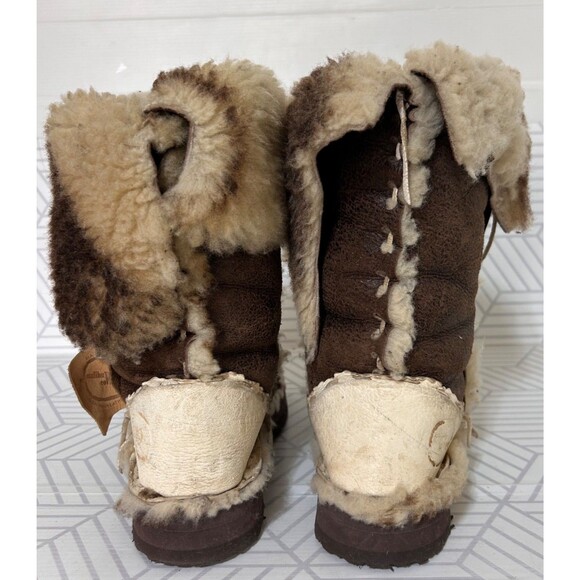 Malibu Cowboy Handmade by Phil USA Boots Size 8 Sherling Birkenstock Outsole - Picture 7 of 16